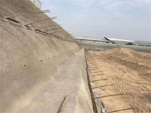 淮南河道边坡加固